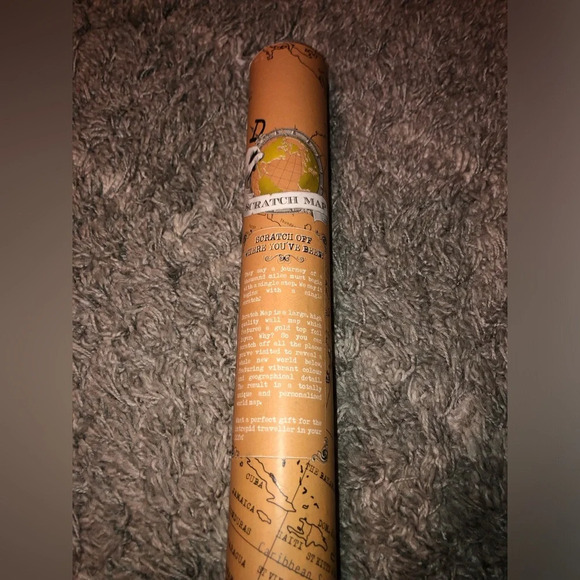 Brand new! Scratch Off World Map Original by Luckies of London (UK), large sz - Picture 9 of 12